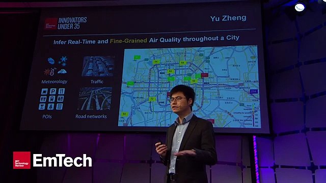 Innovators Under 35 Yu Zheng, Lead Researcher, Microsoft Research Asia