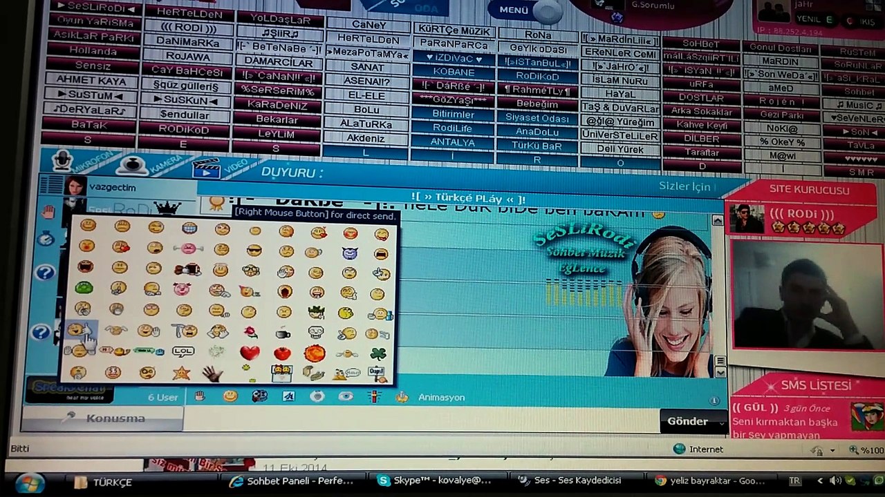 SesliRodi,SesliRodi.Com,Sesli Chat,Sesli Sohbet,Sohbet Siteleri,