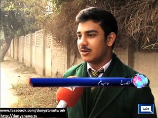 Peshawar_ Savior of 5 students Shahrukh reached APS alongwith his father