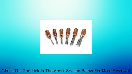 Set of Bevel Edge Chisels Premium Polished - 6 Pieces Review