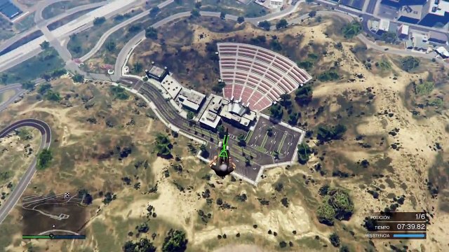 FINAL ULTRA MEGA IMPOSIBLE!!! - Gameplay GTA 5 Online Funny Moments (Carrera GTA V PS4)