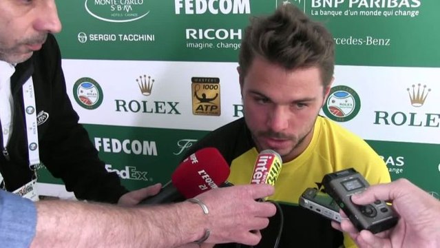 TENNIS - ATP - Monte-Carlo - Wawrinka : «Je me sens en pleine forme»