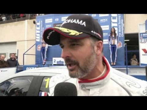 AUTO - WTCC - Muller : «Ravi pour mon équipe»