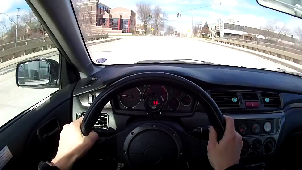 2006 Mitsubishi Lancer Evolution IX in POV with 3D Binaural Audio
