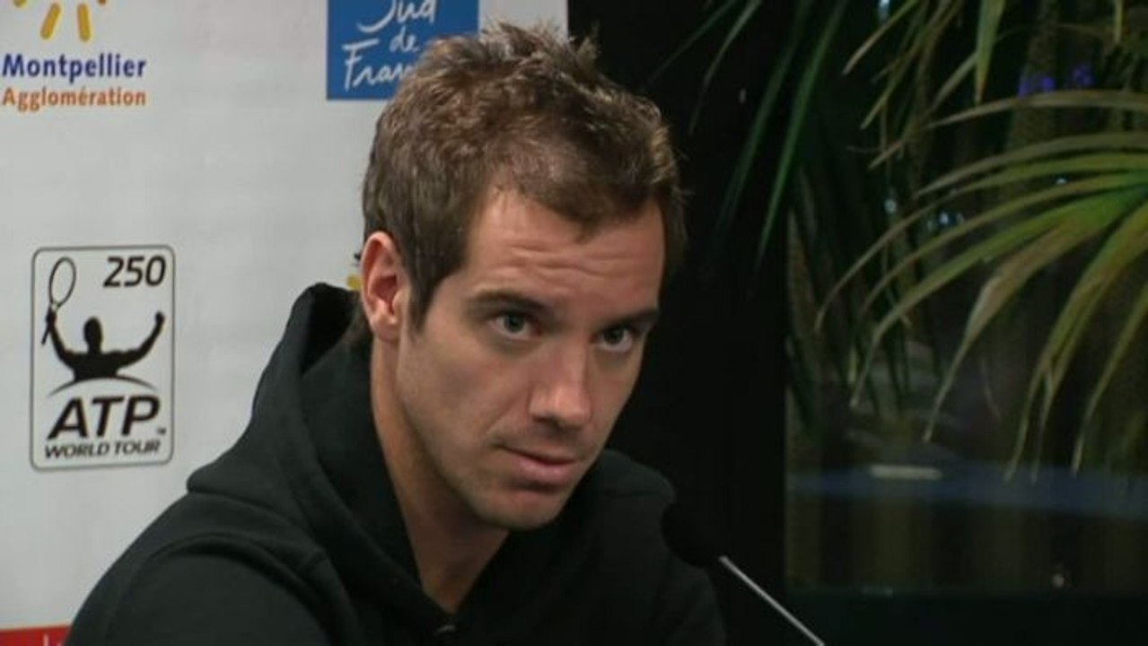 TENNIS - ATP - MONTPELLIER - Gasquet : «Contre Monfils ce sera du 50/50»