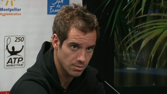 TENNIS - ATP - MONTPELLIER - Gasquet : «Contre Monfils ce sera du 50/50»