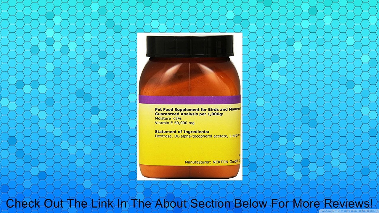 Nekton E Vitamin E Supplement for Birds, 350gm Review
