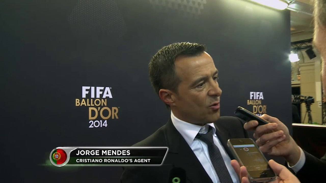 Jorge Mendes: "Cristiano es el mejor"
