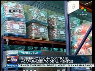 Venezuela: lucha contra el acaparamiento rinde resultados