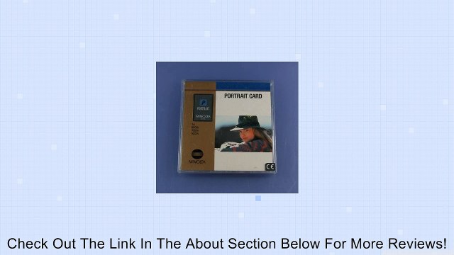 Minolta Maxxum PORTRAIT Card Review