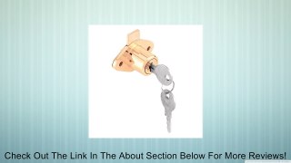 Prime-Line Products U 9947 Drawer Lock with 7/8-Inch Diameter, Brass Plated Diecast Review