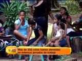 300 voluntarios viajaron a la Isla de Chira
