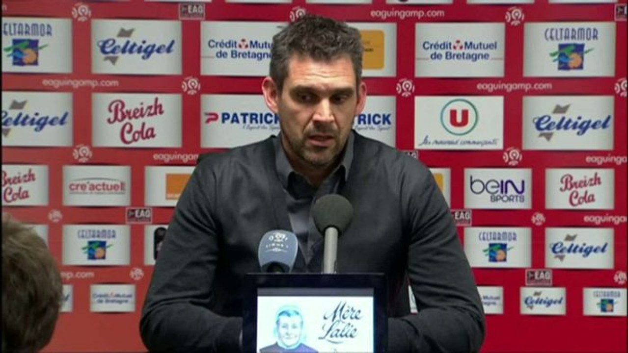 FOOT - L1 - EAG - Gourvennec : «Une victoire magnifique»