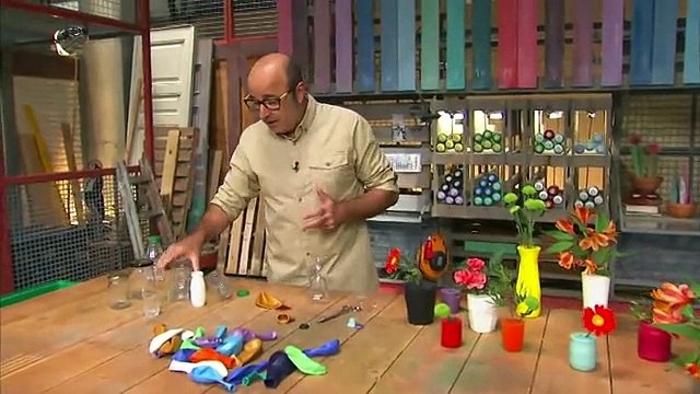 TV3 - Ja t'ho faràs - Atreveix-t'hi decoracio amb globus i banc per rebedor