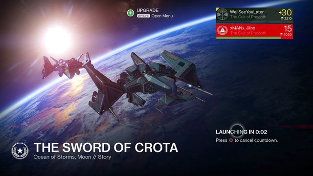 Destiny PS4 [Suros Regime] Coop Part 402 - (The Sword of Crota, Moon) Story [With Commentary]