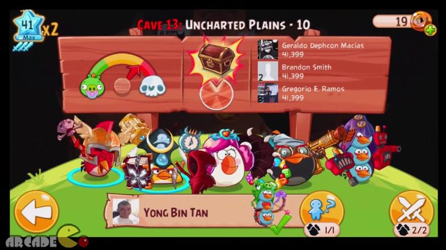 Angry Birds Epic Cave 13 Uncharted Plains Final Boss!