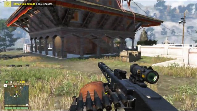 Farcry 4 gameplay Español parte 37, La decision de hacer lider a Amita o a Sabal 2