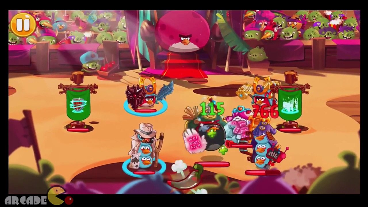 Angry Birds Epic - New Birds Arena Player Vs Pl...