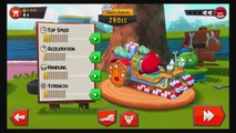 Angry Birds Go! Red Birds vs Hal and Bad Piggies in Subzero Xmas