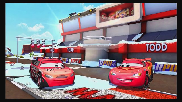 Disney Cars Fast as Lightning Christmas and Holiday Season Tracks - Disney Pixar Cars
