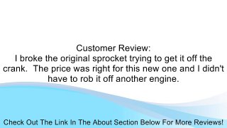 Genuine Chrysler 4667604 SPROCKET CRANKSHAFT Review