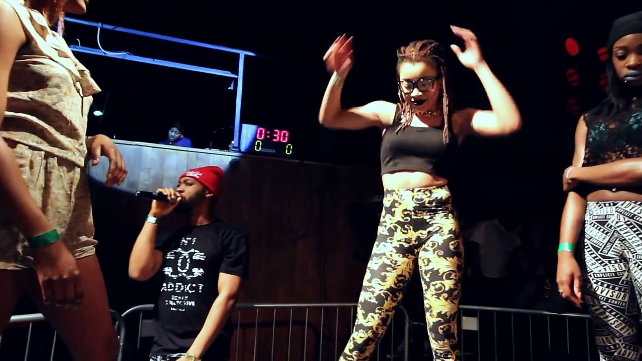 3 Girls on 1 Guy - Twerking Contest - The Jump Off 2014 #4