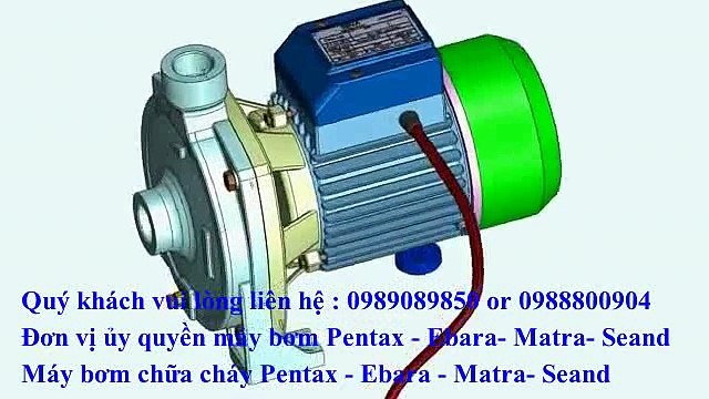 09.44.88.0123 Máy bơm nước chữa cháy , Máy bơm cứu hỏa Pentax Bơm Pentax CM32-160A công suấtPentax 3kw(4hp)