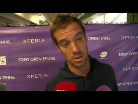 TENNIS - ATP - Miami - Gasquet : «J'ai fait beaucoup d'erreurs»