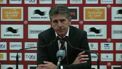 OGCN - Puel : «Des regrets»