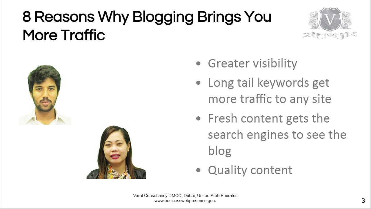 SEO Blog | 8 Reasons Why Blogging Brings You More Traffic