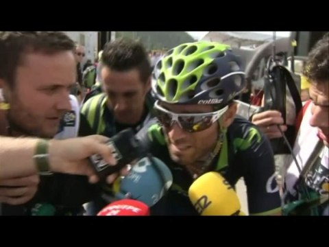 CYCLISME - TOUR - 14e étape - Valverde : «Pinot a cassé mon dérailleur»