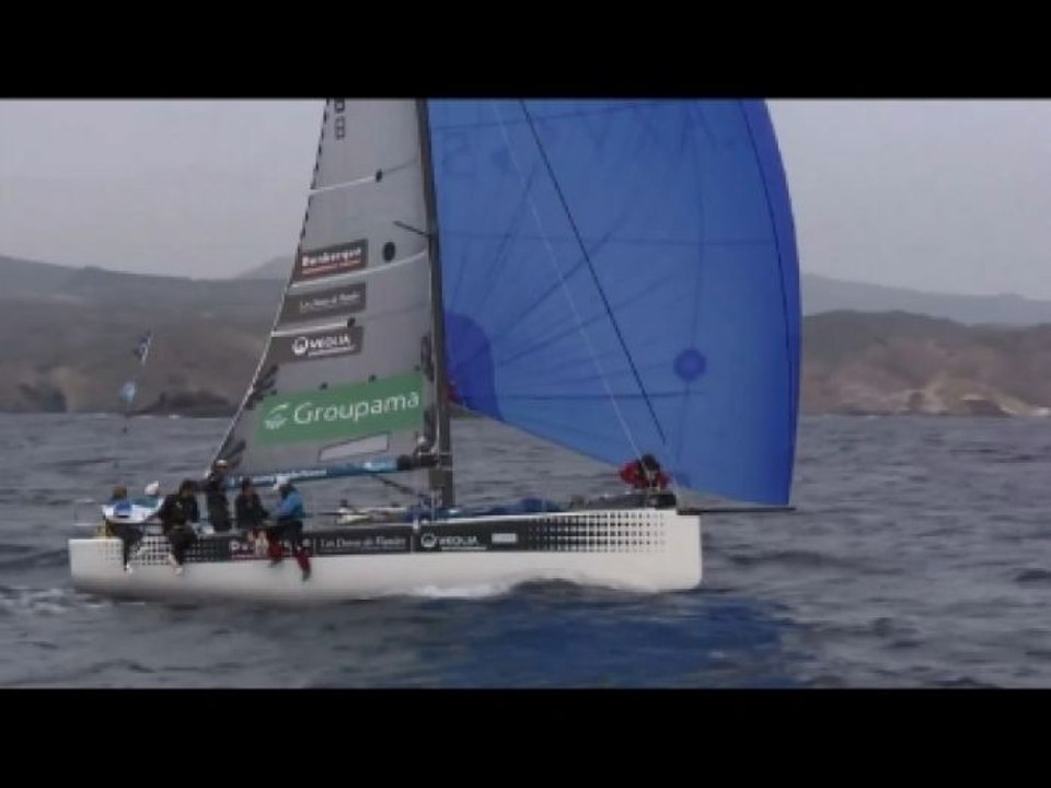 VOILE - TDF : Courrier Dunkerque 3 a su saisir sa chance