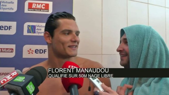 NATATION - CHF - Manaudou : «Le temps n'est pas important»
