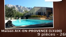 A vendre - maison - AIX-EN-PROVENCE (13100) - 9 pièces - 260m²
