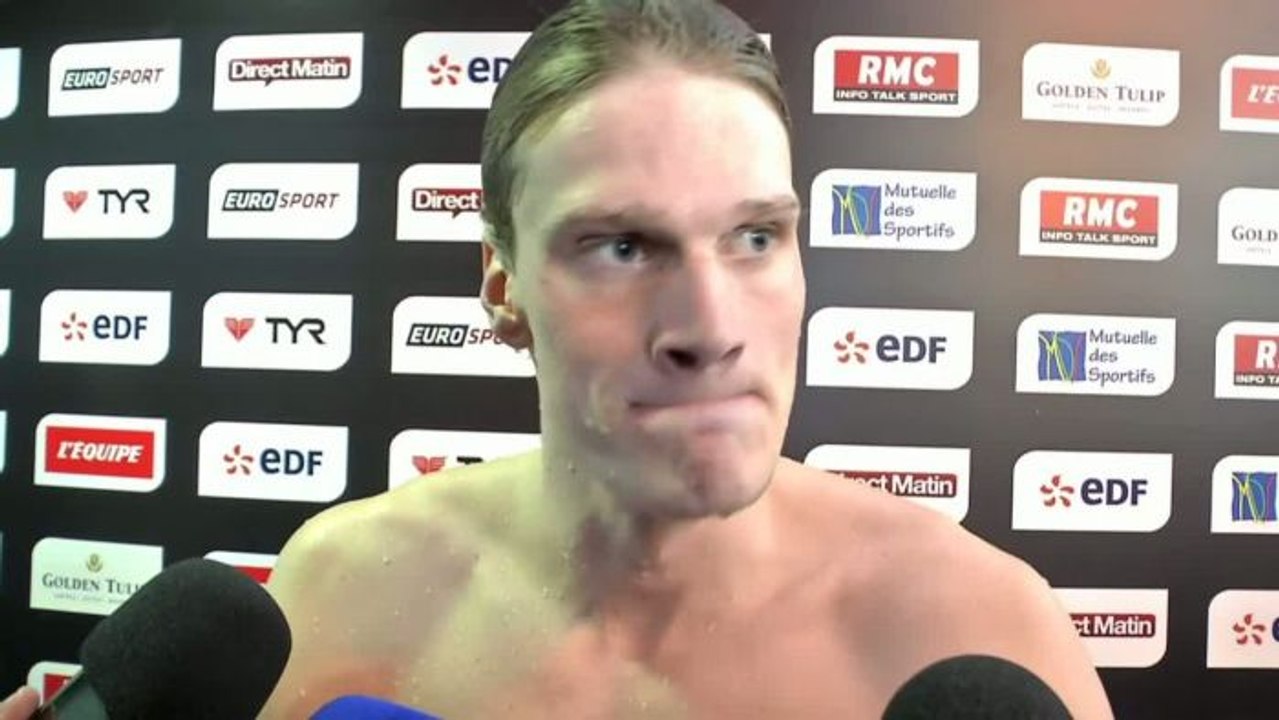 NATATION - ChF (H) - 100m NL - Agnel : «Pas de carburant»