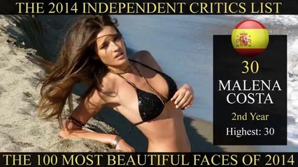 Les 100 plus beaux visages féminins