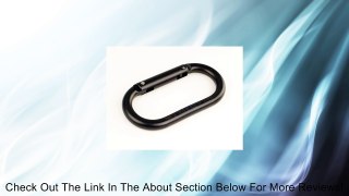Fusion Ovatti Steel Oval Non-Locking Black 27kN Carabiner Review