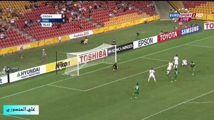 هدف العراق على الاردن - كأس اسيا 2015