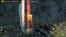 Farcry 4 gameplay Español parte 38, Destruir los cañones que quieren arrasar Utkarsh con Sabal 2