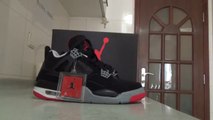 Replica Perfect Air Jordan 4 Top Layer Leather HD Shoes Review @ repsperfect.cn