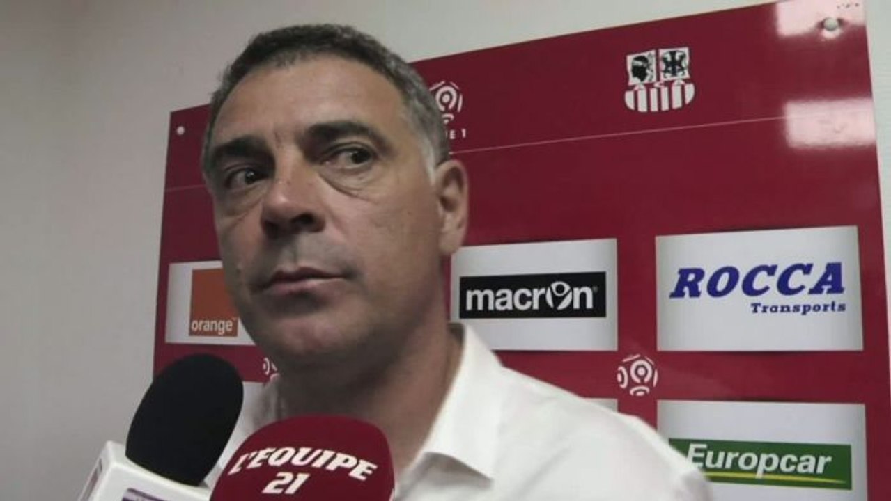 FOOT - L1 - ACA - Bracconi : «On a lâché»