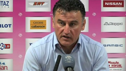 FOOT - L1 - ASSE - Galtier : «On s'est fait peur»