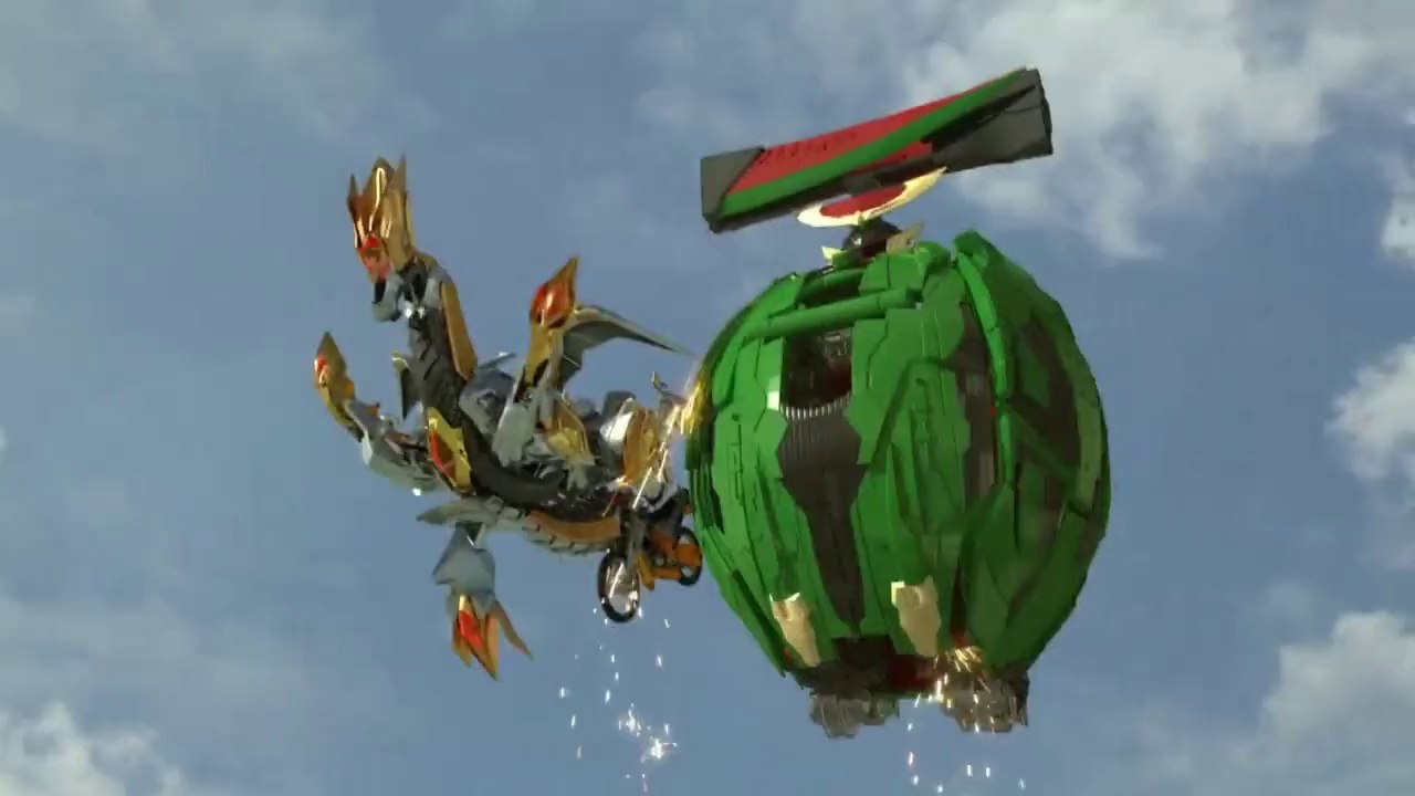 Gaim,Wizard Rider Kick