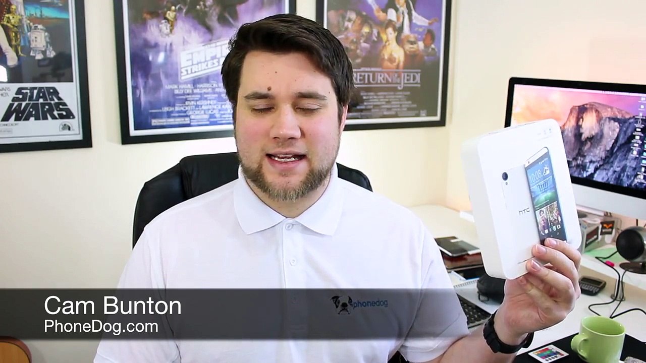 HTC Desire 820 unboxing