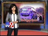RTA raids on private travels,10 buses seized in Vijayawada