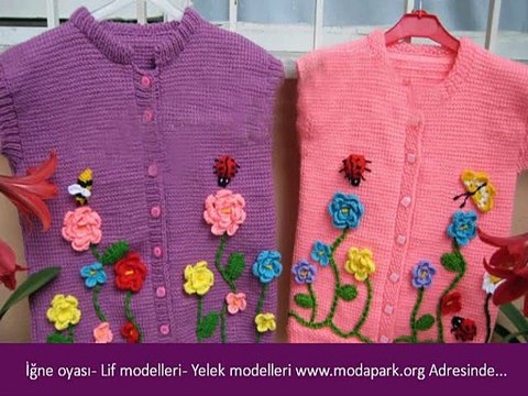 Örgü Yelek Modelleri Bebek Anlatımlı