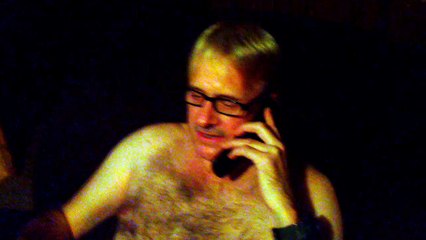 A man yelling at budget mobile