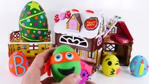 PLAY DOH EGGS - Kinder Surprise Egg Candy Shop Furby TMNT HelloKitty MLP Clickets Princess