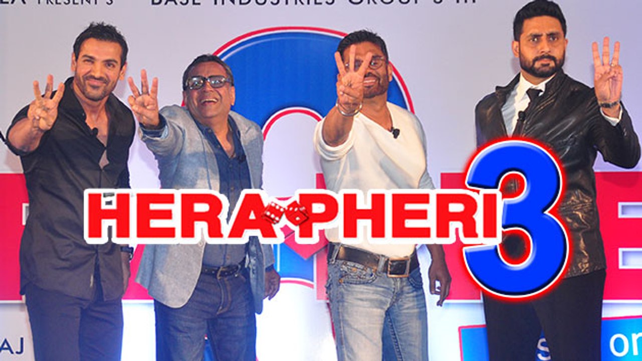 John Abraham And Abhishek Bachchan In Hera Pheri 3