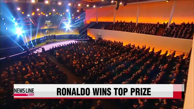 Cristiano Ronaldo wins second straight Ballon d'Or